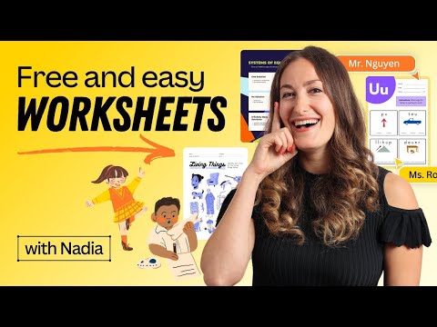 Design Ready For School Worksheets With Canva