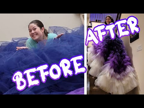 I bought 360 yards of tulle for one dress (ZERO regrets)