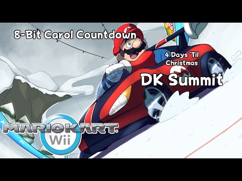 8-Bit Carol Countdown 2 - DK Summit WITH LYRICS (DK's Snowboard Cross) - Mario Kart Wii Cover