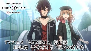 「AMNESIA」 第12話ED映像（星々の渡り鳥／やなぎなぎ） のサムネイル