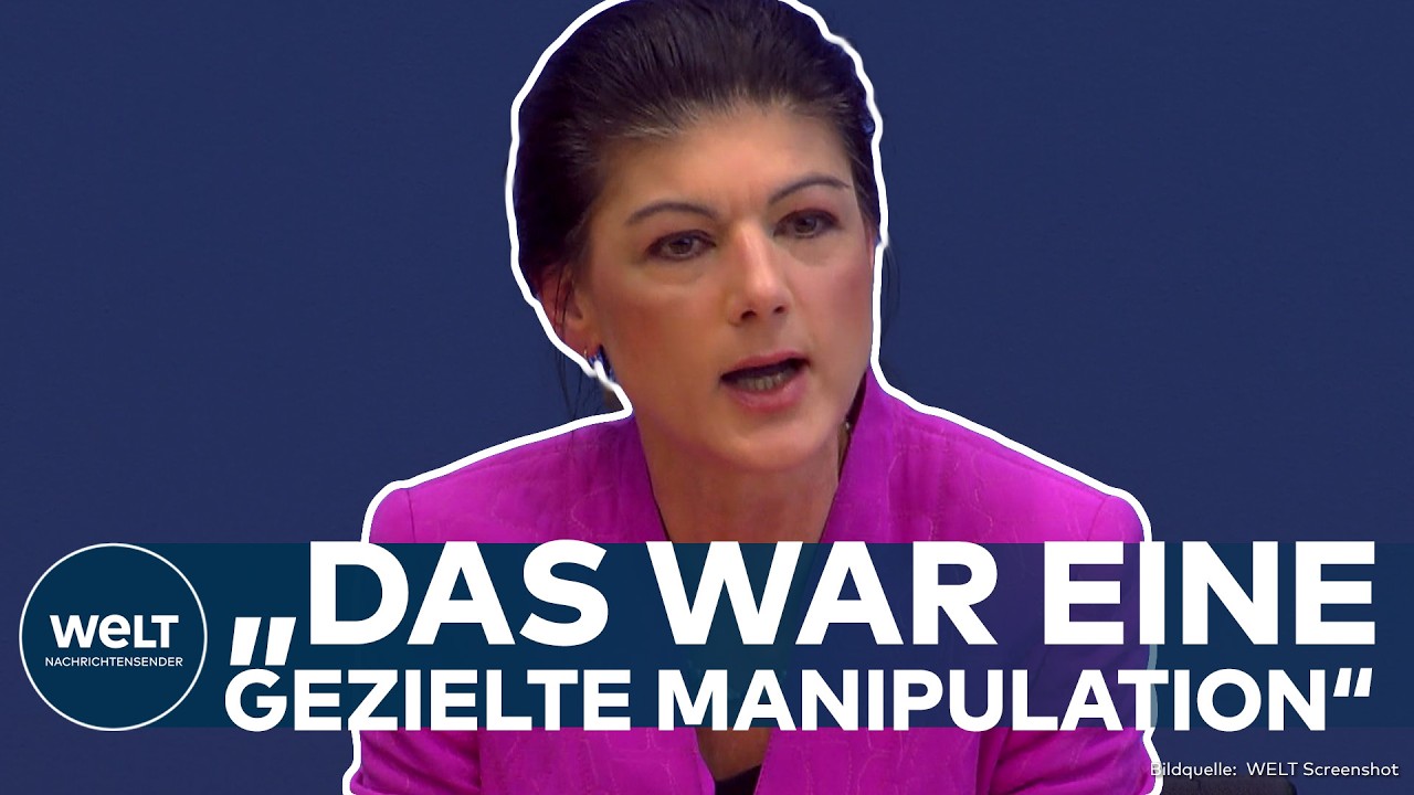 GERMANY: Election hammer! Wagenknecht doubts the result! BSW announces legal action
