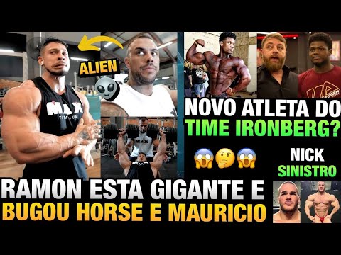 RAMON GIGANTE BUGOU HORSE E MAURICIO - PANTERA NO TIME IRONBERG ? - NICK WALKER ABSURDO