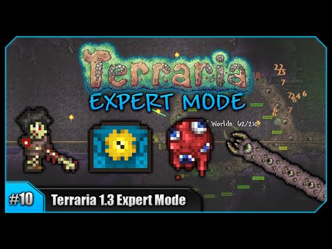 Let's Play Terraria 1.3 Expert Mode (PC) || House Expansions & The Eater Of Worlds! [Episode #10]