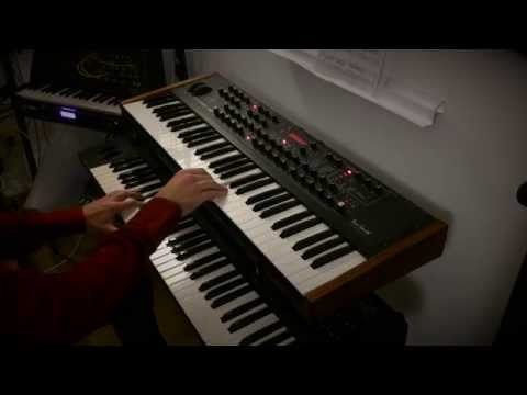 Sarabande on Prophet '08 and MS-20 mini Synthesizers (Bach French Suite BWV 813, № 2)