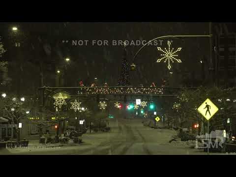 12-28-21 Everett, WA - Wing Tip Vortices in Snow - Snowy City Scenes - Mountains