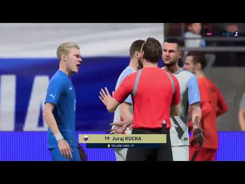 UEFA Euro #010 | Qualification Group J | Slovakia vs Iceland | Highlights | Fifa 23