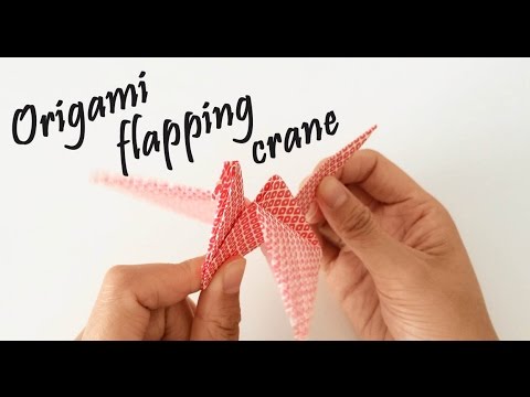 Origami - Flapping Crane Tutorial