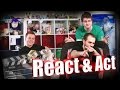 THE REACT AND ACT GAME (ROOMMATES WITH SASQUATCH) w/ Barney, Ross and Red