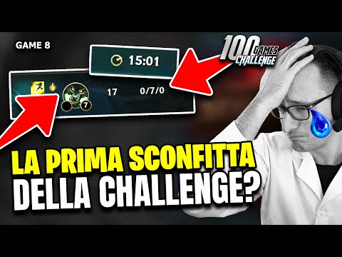 IL MIO TOPLANER TROLLA E VA AFK - 100 GAMES CHALLENGE