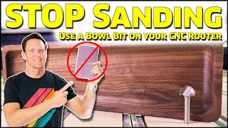 Download the video "SUPER Smooth: Use Bowl Bits on YOUR CNC Router - CNC Tutorial"