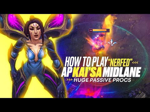 HOW TO PLAY "NERFED" AP KAI'SA MIDLANE [SEASON 12]