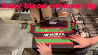 Foolproof way to remove blood from fabrics