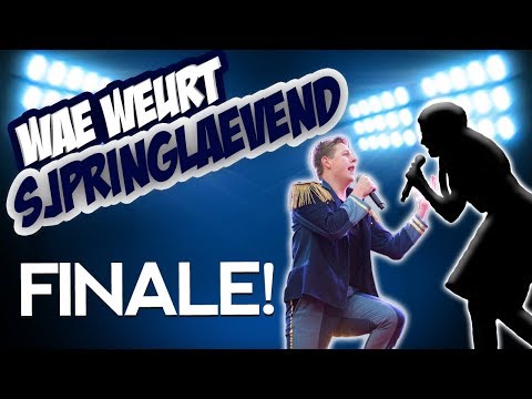 Wae weurt Sjpringlaevend? Finale!
