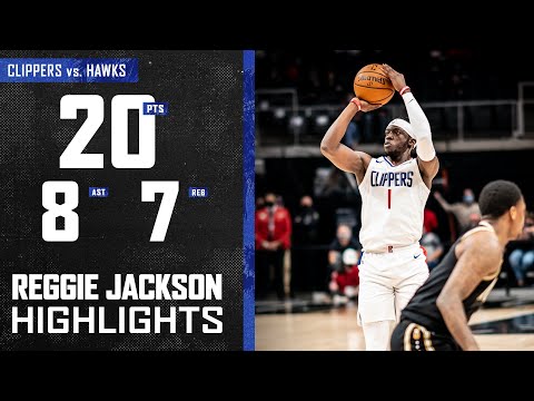 Reggie Jackson (20 PTS 7 REB 8 AST) Turns In Impressive Performance vs. Atlanta Hawks | LA Clippers
