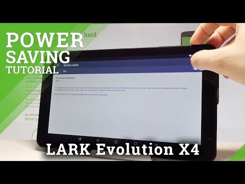 How to Save Battery in LARK Evolution X4 - Power Saving Mode |HardReset.info