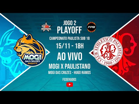 FPB PLAYOFFS | JOGO 2 | SUB-18 | MOGI DAS CRUZES X PAULISTANO