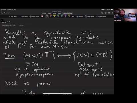 Symplectic Geometry Class 16