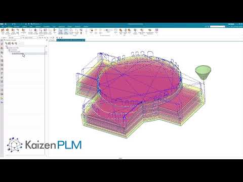 YouTube 영상: NX 2506 Additive Manufacturing Deposition Length per Layer 기능 소개