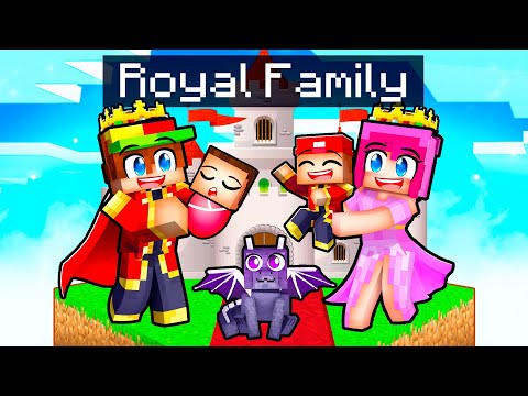 Having A ROYAL FAMILY in Minecraft!