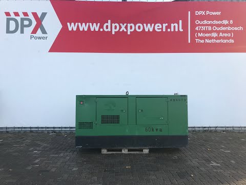 DPX Power: Gesan DPS 60 - Perkins - 65 kVA Generator set - DPX-12160