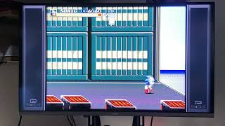 Sonic in streets of rage 3 mega drive hack #sega #sonic #retrogames