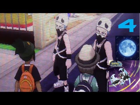 Pokemon Ultra Luna 4 -Primo combattimento con il Team Skull!-