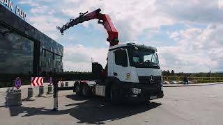 Mercedes-Benz ANTOS 2543 6×2 PALFINGER PK 42002 Grue