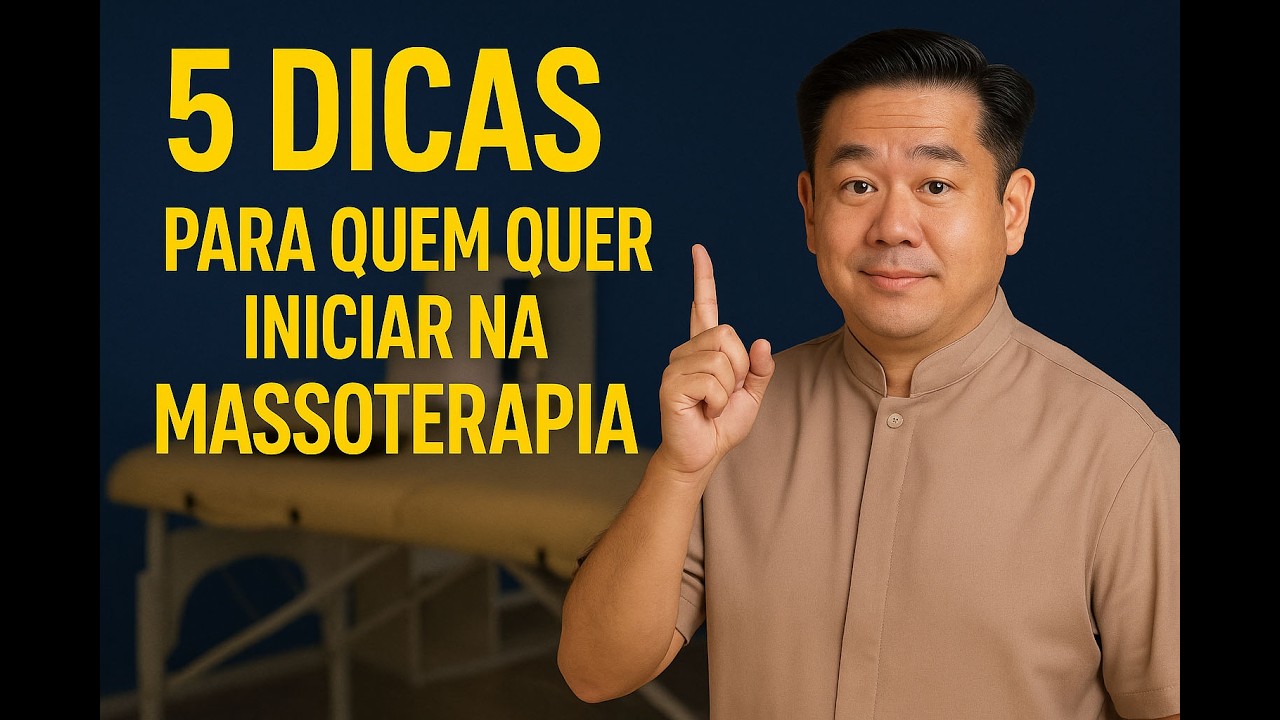 5 dicas para quem quer iniciar na massoterapia
