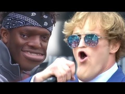 LOGAN PAUL Vs. KSI / But only the Cringe! ( Deleted PewDiePie Video )