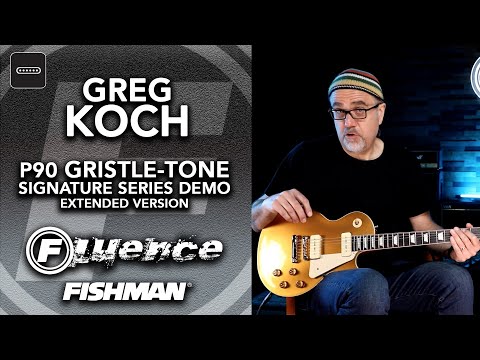Fishman Fluence Greg Koch Signature P90 pickup set - cream image 5