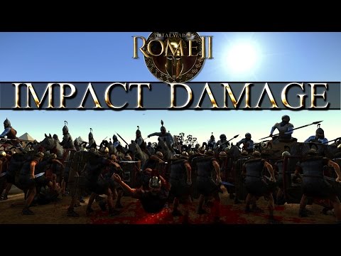 Total War Rome 2 Mechanics - Cavalry Impact Damage vs High Armour and Bracing