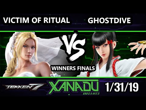 F@X 287 Tekken 7 - Victim_of_Ritual (Nina) Vs. Ghostdive (Kazumi) - T7 Winners Finals