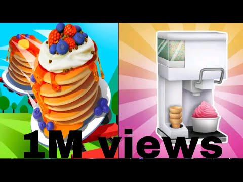 Popsicle stack vs pancake run mobile! gaming play ! android iOS walkthrough game play