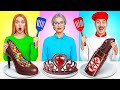 Me Vs Grandma Cooking Challenge Funny Cooking Tricks By Multi DO Challenge