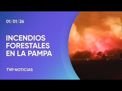 La Pampa: incendios forestales ya arrasaron más de 83 mil hectáreas