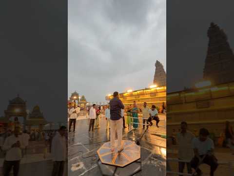 Swarnagiri evening time lighting view | #lighting #swarnagiri #swarnagiritemple #nature #viewpoint