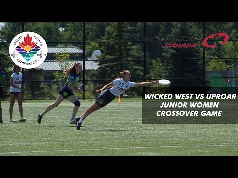 Wicked West vs Uproar Game Highlights (Crossover) | Junior Women | CUC 2018