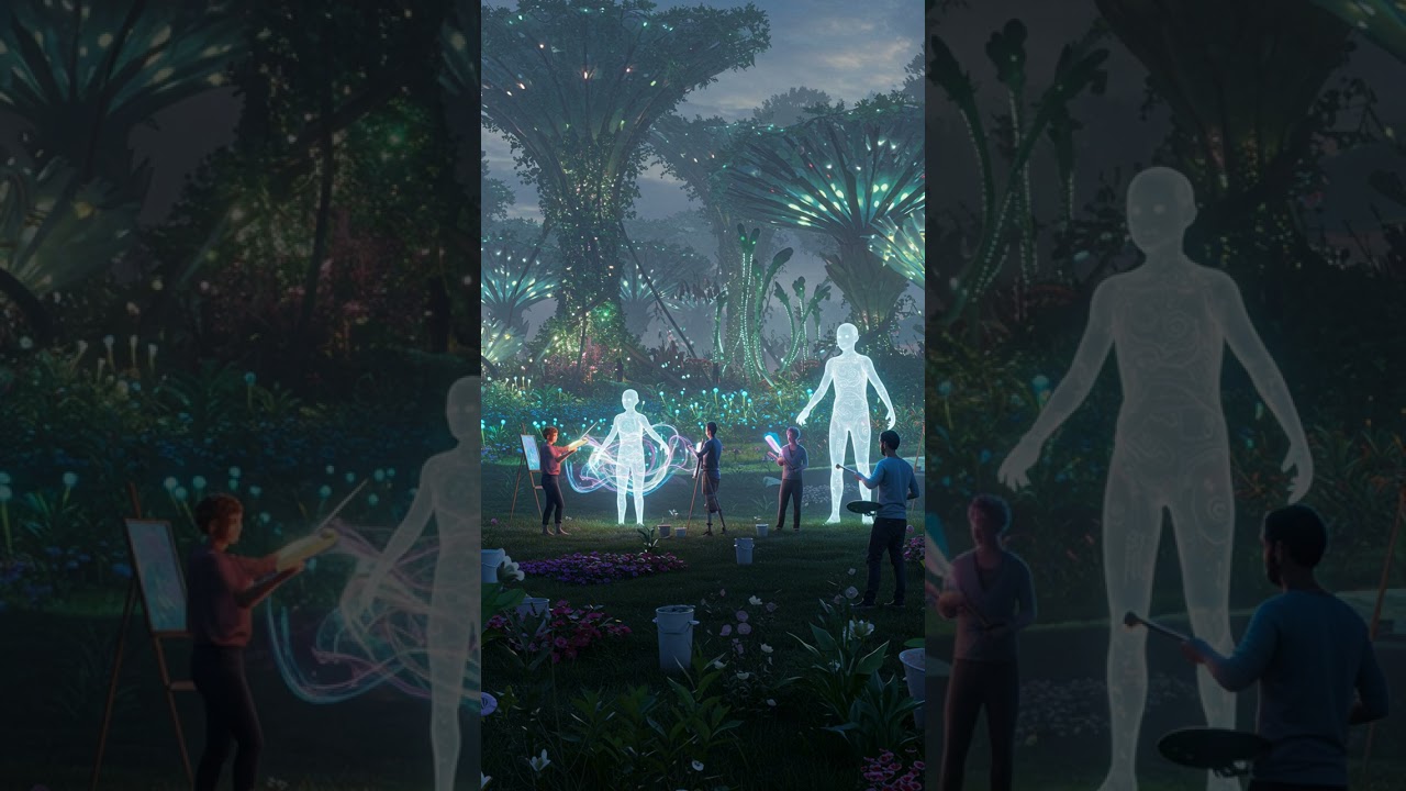 AI's Creative Revolution: Art & Music Reimagined! #AI #Creativity #Future