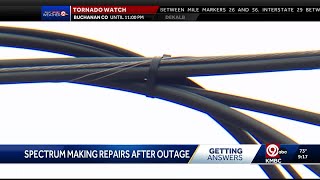 Vandals cut Spectrum's fiber optic cables in three Kansas City metro locations