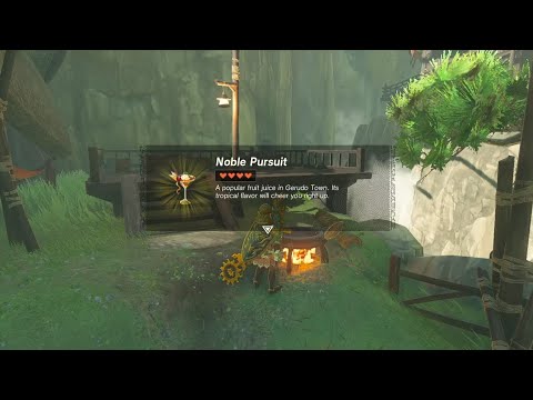 Noble Pursuit Recipe | Legend of Zelda, Tears Of The Kingdom (Nintendo Switch)