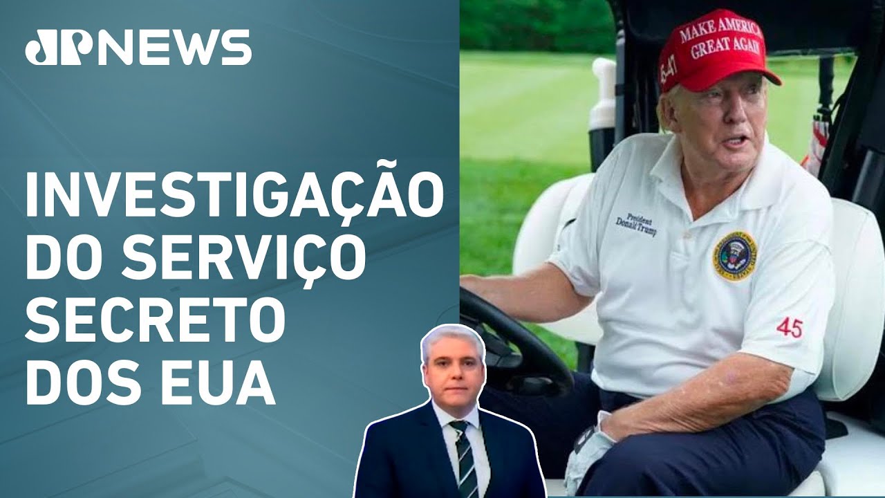 Inquérito aponta que suspeito não atirou contra Trump em campo de golfe; Marcelo Favalli analisa