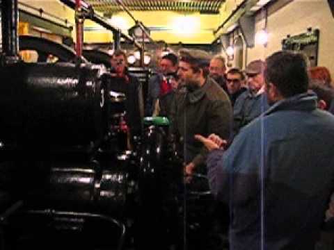 Un moteur du Fort de Mutzig en fonctionnement / Ein Motor der Feste Kaiser Wilhelm II in Betrieb