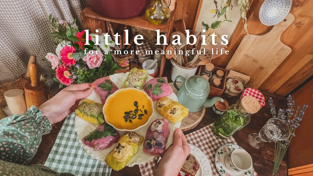 The Art of Creating a Cozy Life: Little Habits for a More Meaningful Life 🍒 Cottagecore aesthetic