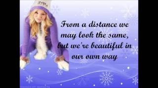 Olivia Holt - Snowflakes || lyrics video [ full song ]