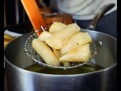 How to make Yucca Fries!!