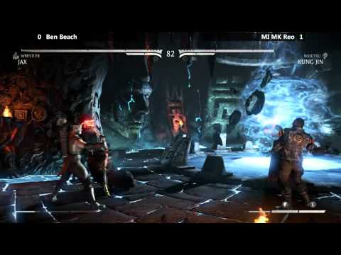 MKX Winners Finals @ Resistance 4 - Ben Beach (Jax) vs MI MK Reo (Kung Jin) [720p/60fps]
