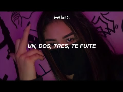 Damariscrs - un, dos, tres, te fuite 🚀 [Letra]