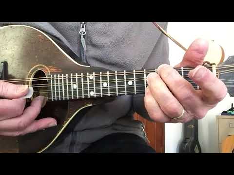 Amazing Grace, easy  mandolin tutorial
