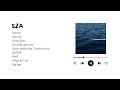 SZA Best Song Playlist To Chill ੈ