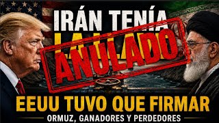 ULTIMA HORA!! El Memorando de entendimiento entre EEUU e IRÁN ha sido ANULADO!!